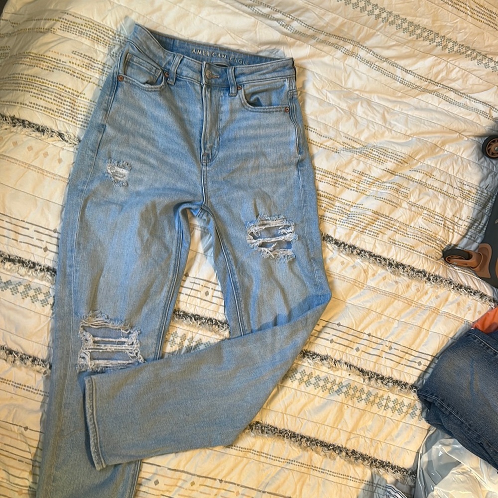 American eagle stretchy pants size 0 regular